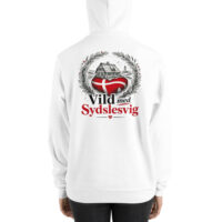 unisex-pullover-hoodie-white-back-6a06d5609d086.jpg Vild med Sydslesvig – Unisex Hoodie