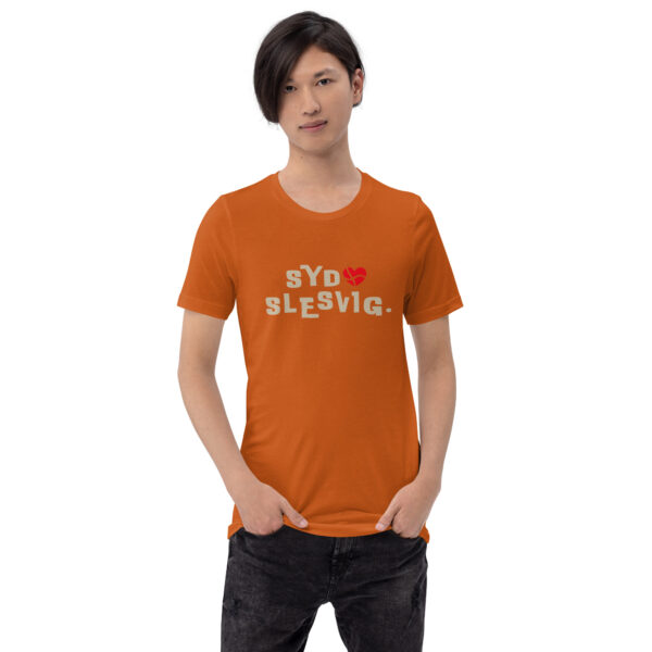unisex-staple-t-shirt-autumn-front-6a13da5eeede8.jpg SYDSLESVIG. — Mirror Backprint Tee