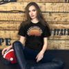 unisex-staple-t-shirt-black-front-6a070c56a996b.jpg Grenzlandkind – T-Shirt Flensburg (Retro-Sunset)