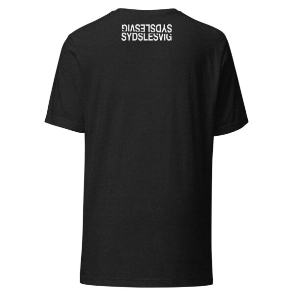 unisex-staple-t-shirt-black-heather-back-6a13da5ef403a.jpg SYDSLESVIG. — Mirror Backprint Tee