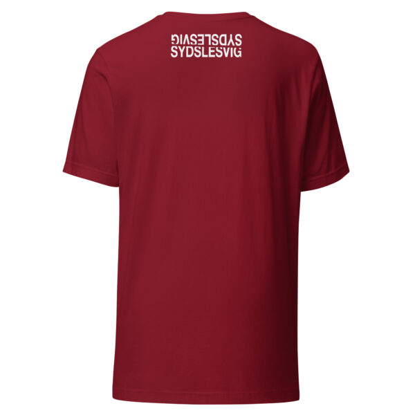 unisex-staple-t-shirt-cardinal-back-6a13da5ef40d8.jpg SYDSLESVIG. — Mirror Backprint Tee