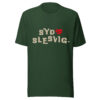 unisex-staple-t-shirt-forest-front-6a13da5ef2c09.jpg SYDSLESVIG. — Mirror Backprint Tee