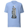 unisex-staple-t-shirt-heather-carolina-blue-front-6a083c2224c27.jpg Möwe auf dem Sydslesvig-Poller – T-Shirt
