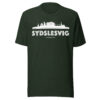 unisex-staple-t-shirt-heather-emerald-front-6a072054a4c18.jpg Sydslesvig – Flensborg Avis T-Shirt (Sydslesvig-Skyline)
