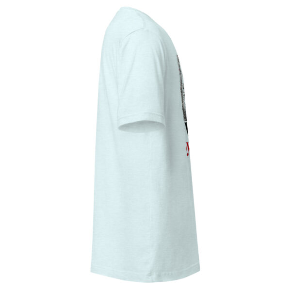 unisex-staple-t-shirt-heather-ice-blue-right-6a06e8682fef3.jpg Vild med Sydslesvig – T-Shirt