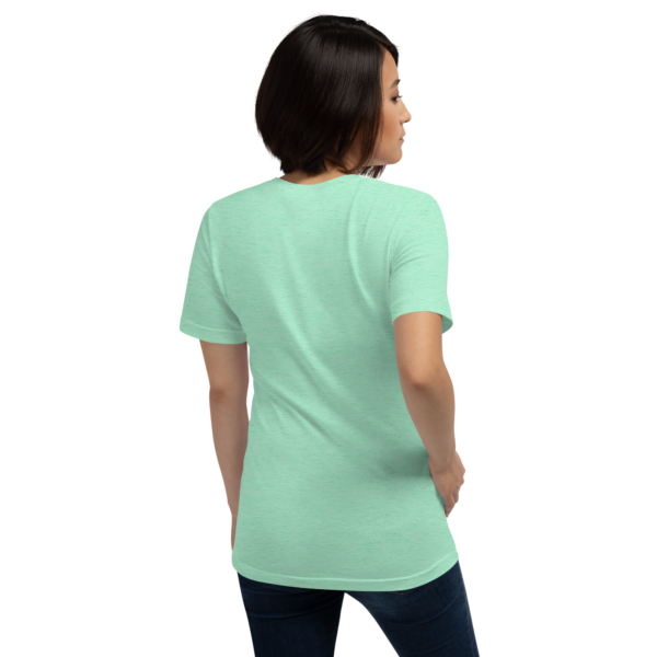 unisex-staple-t-shirt-heather-mint-back-6a06dc7d74a46.png Sydslesvig in vier Symbolen – T-Shirt
