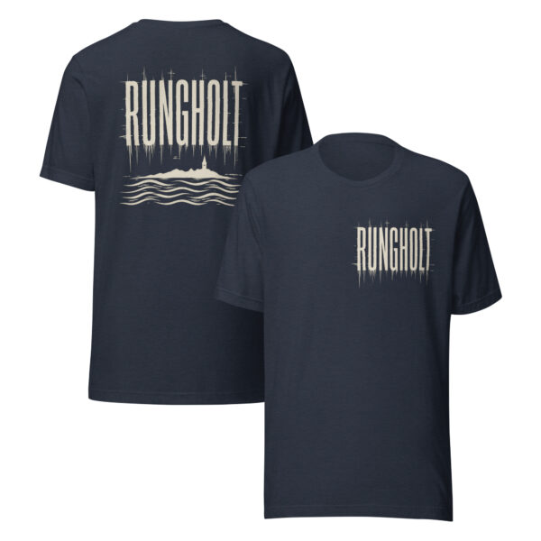 unisex-staple-t-shirt-heather-navy-front-and-back-6a0847505dc16.jpg Rungholt – T-Shirt (Nordfriesland-Sage)