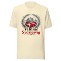 unisex-staple-t-shirt-natural-front-6a06e8682a64b.jpg Vild med Sydslesvig – T-Shirt