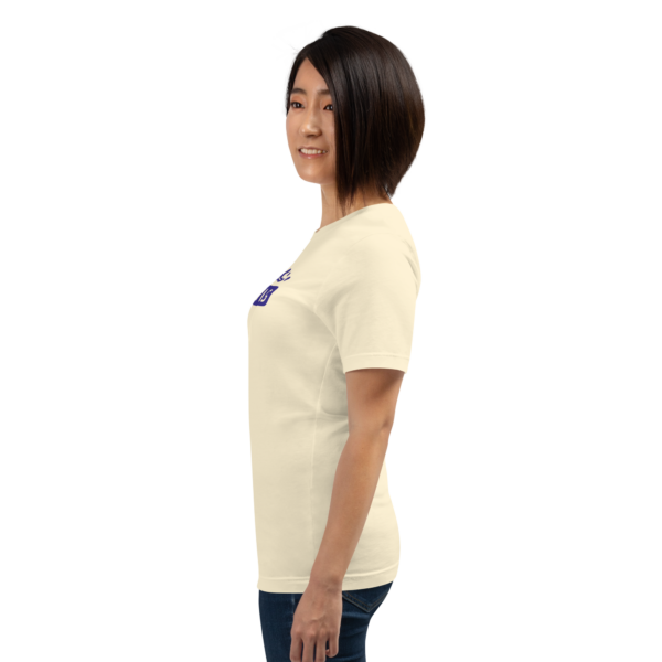unisex-staple-t-shirt-natural-left-6a06dc7d761c9.png Sydslesvig in vier Symbolen – T-Shirt