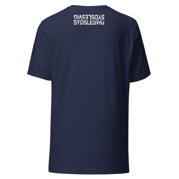 unisex-staple-t-shirt-navy-back-6a13da5ef4214.jpg SYDSLESVIG. — Mirror Backprint Tee