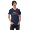 unisex-staple-t-shirt-navy-front-6a13da5ef0272.jpg SYDSLESVIG. — Mirror Backprint Tee