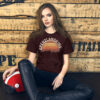 unisex-staple-t-shirt-oxblood-black-front-6a070c56abc0d.jpg Grenzlandkind – T-Shirt Flensburg (Retro-Sunset)