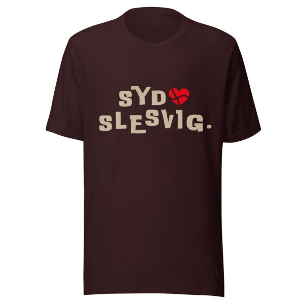 unisex-staple-t-shirt-oxblood-black-front-6a13da5ef2d49.jpg SYDSLESVIG. — Mirror Backprint Tee