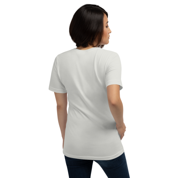 unisex-staple-t-shirt-silver-back-6a06dc7d74be6.png Sydslesvig in vier Symbolen – T-Shirt
