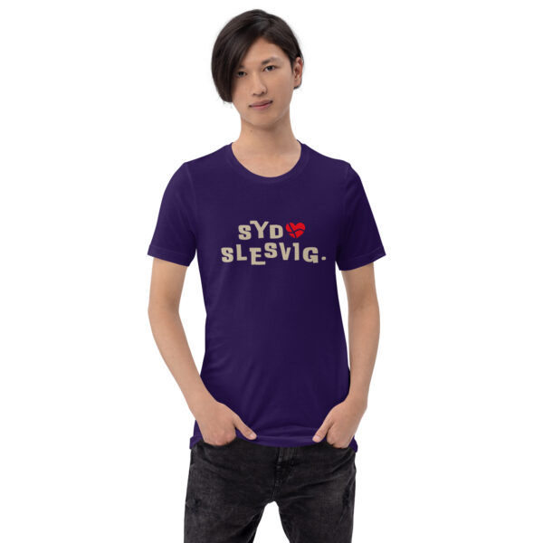 unisex-staple-t-shirt-team-purple-front-6a13da5ef0393.jpg SYDSLESVIG. — Mirror Backprint Tee