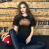unisex-staple-t-shirt-vintage-black-front-6a070c56abd37.jpg Grenzlandkind – T-Shirt Flensburg (Retro-Sunset)