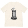 unisex-staple-t-shirt-vintage-white-front-6a072ce997724.jpg Möwe auf dem Flensborg-Poller – T-Shirt