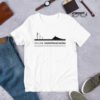 unisex-staple-t-shirt-white-front-6a06f8e8939e2.jpg Skyline Nordfraschlönj – T-Shirt Nordfriesland