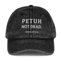 vintage-cap-black-front-6a132ac8974c6.jpg PETUH. — Vintage Cap mit Hafenkante