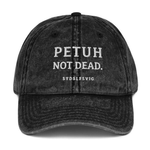 vintage-cap-black-front-6a132ac8974c6.jpg PETUH. — Vintage Cap mit Hafenkante