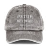 vintage-cap-charcoal-grey-front-6a132ac897c66.jpg PETUH. — Vintage Cap mit Hafenkante