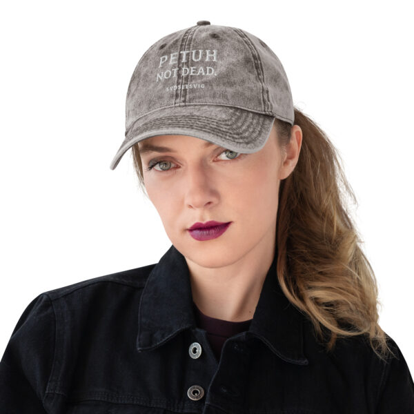 vintage-cap-charcoal-grey-front-6a132ac89868f.jpg PETUH. — Vintage Cap mit Hafenkante