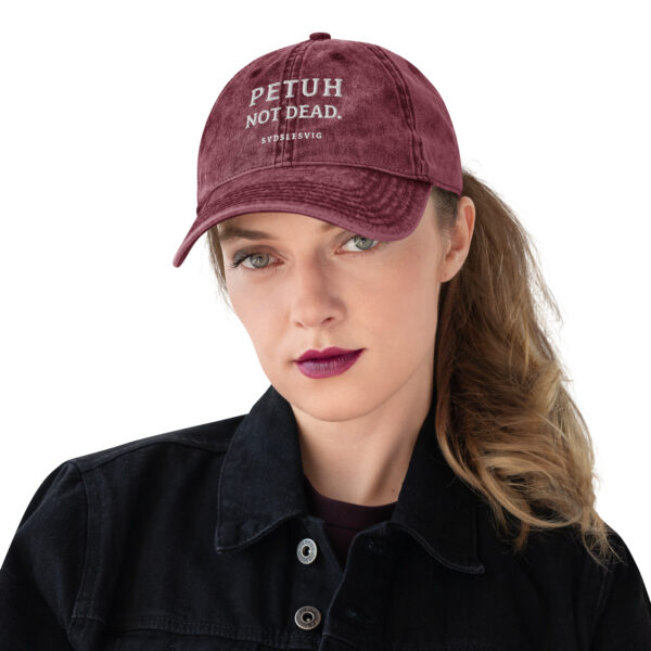 vintage-cap-maroon-front-6a132ac8986fc.jpg PETUH. — Vintage Cap mit Hafenkante
