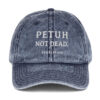 vintage-cap-navy-front-6a132ac897e5f.jpg PETUH. — Vintage Cap mit Hafenkante