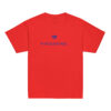 youth-classic-tee-red-front-6a14341d37fe2.jpg Hyggekind. — Youth Tee für Küstenkinder
