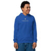 youth-heavy-blend-hoodie-royal-front-6a13d31d0c5bf.jpg Hyggekind. — Kids Hoodie mit Herzlogo